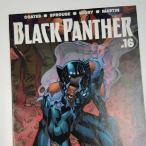 BLACK PANTHER #16 (2016 SERIES)"FULL COVER CHARGE"  WRITTEN BY TA=NHEISI COATES